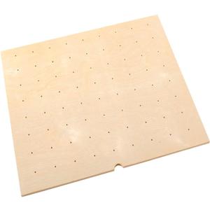 Rev-A-Shelf Wood Trim to Fit Drawer Peg Board Insert Only, Light Brown