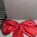 Giant Large Satin Ribbon Bow,25x40inch,Big Giant Bow for Coquette Room Decor,Wedding Birthday Party Backdrop Wall Christmas Tree Decoration (Red) (1PCS)