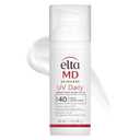 EltaMD UV Daily SPF 40 Face Sunscreen Moisturizer with Zinc Oxide, Daily Face Moisturizer with SPF, Sunscreen, 1.7 oz Pump (1.7 Ounce (Pack of 1))