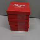 HIBASSO Hair Bows - Elegant Satin Pink and Yellow Bow Set, 6 pcs Hair Bows for Women and Girls, Stylish Pink Bow and Girls Hair Bows, Perfectly Packaged Hair Bow Gift Set Pack of 3