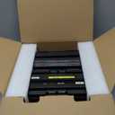 206A Toner Cartridges 4 Pack (with Chip) Compatible Replacement for HP 206A 206X for Color LaserJet Pro MFP M283fdw M283cdw M283fdn M282nw Pro M255dw M255nw M283 M255 Printer W2110A W2110X High Yield