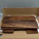 KLM Liquor Bottle Display Shelf, Coffee Syrup Rack Organizer, 3 Step Countertop Liquor Wine Rack, mini bar,liquor cabinet, Home Retro Bar Shelf Stand for Liquor Whiskey, Spirits