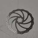BUCKLOS 140mm 160mm 180mm 203mm MTB Disc Brake Rotor with 6 Bolts, Bicycle Brakes Stainless Steel Rotors M5 Screws, Opposite Hole Distance 44mm, fit Mountain Road Bikes MTB BMX