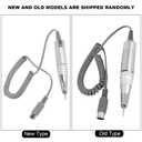 Nail Drill Handpiece Replacement for Professional Nail Drill Machine, 35000 RPM Manicure Nail Drill Replacement Handle for Electric Nail Polishing Machine