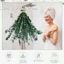 Knitgrip 80 Pcs Large Dried Eucalyptus Stems 17inch Natural Real Fresh Eucalyptus Branches for Shower Hanging Fresh Plant Greenery Leaves for Wedding Bathroom Vase Filler DIY Garland Decor