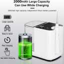 Upgraded Version 900ML Large Capacity Countertop Water Flosser, Aquarius Water Flosser Professional with UV Sanitizer Light, Oral Irrigator for Teeth, Gums, Braces, Dental Care