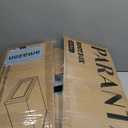 PARANTA 4-Piece Boot and Shoe Storage Box, Stackable Clear Plastic Shoe Box, Space-Saving Shoe Organizer for Boots, Sneakers, and High Heels, Clear