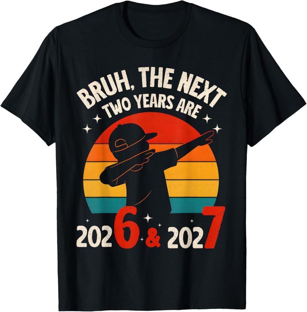 67 NYE 2026 Funny Boys Kids New Years Eve Party 6 7 Meme 6-7 T-Shirt, Size: M
