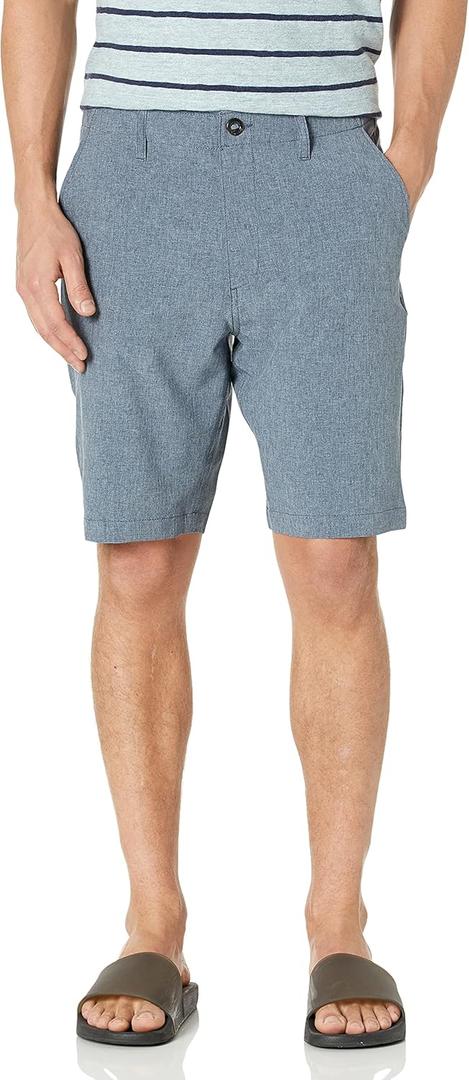 Volcom Men's Kerosene 21" Hybrid Chino Shorts (32, Navy)
