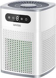 Air Purifiers for Bedroom, HEPA Covers Up to 302 sq.ft Room, 24db Sleep Model, Night Lighting, 3 Timers, with Aromatherapy for Bedroom, Dorm Room, Apartment, KitchenHY1800