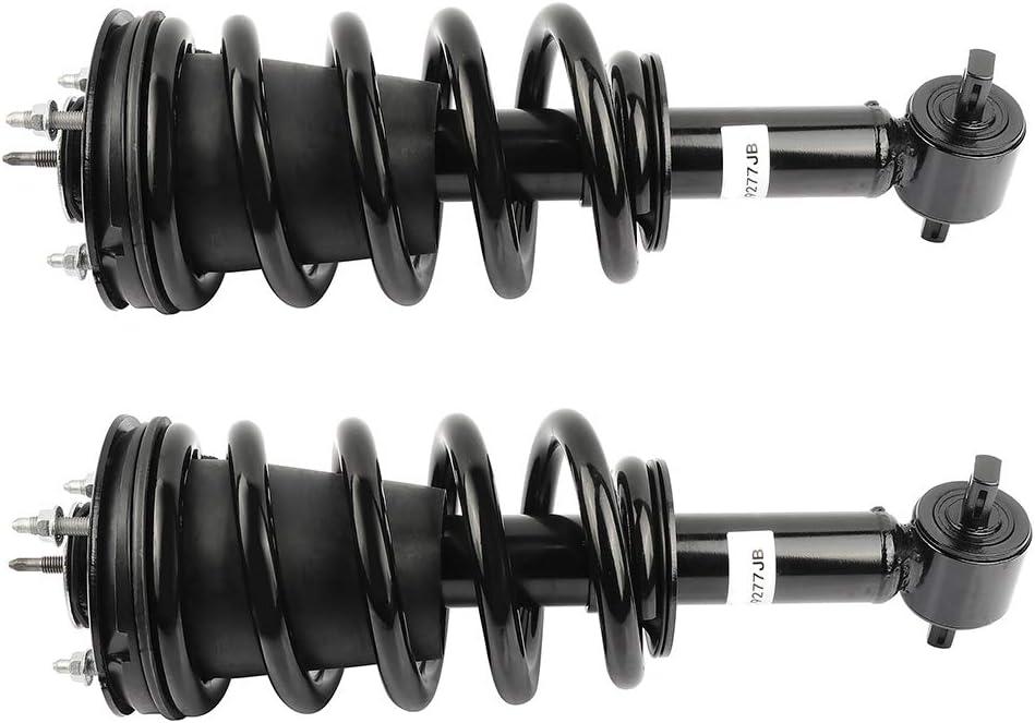 ECCPP RWD Complete Struts Spring Assembly Front Struts Shock Absorber Fit for 2014-2017 for Chevrolet Silverado 1500,2014-2017 for GMC Sierra 1500 Set of 2