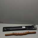 Guasha Wood Stick Tools Wooden Therapy Scraping Lymphatic Drainage Massager, Double Row 20 Beads Point Treatment Gua Sha Tools for Back Leg,1 pcs