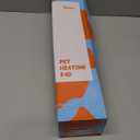 Toozey Small Pet Heating Pad, 6 Adjustable Temperature Dog Cat Heating Pad with Timer, Waterproof Heated Cat Bed with Chew Resistant Cord, Indoor Electric Pet Heated Mat 18x16in (Grey)