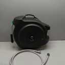 Retractable Garden Hose Reel, 120Ft x 1/2" Durable Wall Mounted Water Hose Reel with 180¡ãSwivel Bracket, 9 Pattern Sprayer, 6Ft leader hose, Smooth Automatic Rewind, Any Length Lock.