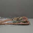 6 Pcs Giant 23.62 Inch Vintage Christmas Candy Cane Decor Red Striped Large Candy Cane Rustic Farmhouse Decor with Bells and Artificial Pine Needles Jumbo Christmas Ornaments Decoration