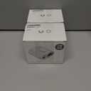 2 x CIVPOWER Portable Waist Clip Fan: 20000 RPM Turbo Cooling - Rechargeable 8000 mAh Battery and LED Display - 5 Speed Belt Fan on Shirt for Outdoor/Jobsite/Camping/Travel - White