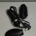 CHI Volumizer 4-in-1 Blowout Brush Hair Dryer, Multi-Attachment Ceramic Ionic Styling Tool, Preserves Natural Hair Moisture for Easy Styling, Frizz Control & Shine, Includes 4 Attachments,1000W, Black
