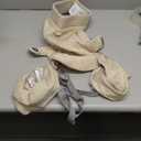 GROWNSY Baby Carrier Newborn to Toddler, Cozy Baby Wraps Carrier, Ergonomic Baby Carrier with Head Support, Cream