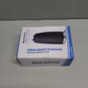 TV Antenna Indoor, Smart Antenna 600+ Miles Coverage Range, HD TV Antenna for Local Channels, Support 4K 1080P, Includes Signal Amplifier & 18ft Coaxial Cable, Support All TV. (Black)