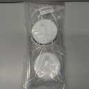 2 x CHEETAH 40 oz Replacement Lid for Stanley Cup,Compatible with Stanley Quencher H2.0 FlowState Tumbler,with Easy Carry Soft Silicone Handle and Straws,Insulated Plastic Spill Leak Proof Lid (Frost)