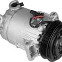 New AC Air Condition Compressor w/Clutch for Chevrolet Impala 2.5L 2014-2019, Malibu 2.0L 2.5L 2013-2015, Malibu Limited 2016, Buick Regal 2.0L 2.4L 2014-2017, for Chvey Equinox & GMC terrain 15-17