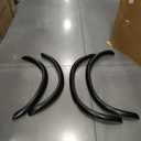 Bushwacker Extend-A-Fender Extended Rear Fender Flares | 2-Piece Set, Black, Smooth Finish | 31030-11 | Fits 1995-2004 Toyota Tacoma 4WD w/ 6.2' Bed