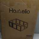 Clear Acrylic Dog Playpen with Door,23.6" Puppy Playpen,Easy Assemble Pet Fence,10-Panel for Puppies/Small Dog Play Pen Indoor (White, 23.6 Inch-H, 10 Panel)