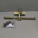 LED Picture Lights for Wall Rechargeable, Battery Operated Art Light for Paintings Wireless,15.7inch Antique Bronze Gallery Light for Artwork