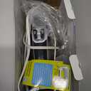 BEAUTURAL 1800-Watt Steam Iron with Digital LCD Screen, Double-Layer and Ceramic Coated Soleplate, 3-Way Auto-Off, 9 Preset Temperature and Steam Settings for Variable Fabric Gray