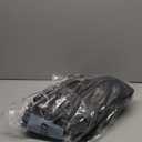 Vomgomfom 65L/85L/115L Foldable Travel Duffle Bag, Lightweight Checked Luggage with Shoe Compartment, Water-Resistant Weekender Overnight Bag for Men & Women (Black)