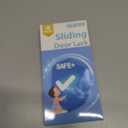 Sliding Door Lock for Kids Safety: 4 Pack Window Locks Child Proof Slide Glass Door Locks, Baby Proofing Closet Cabinet Patio Security Bar, No Drill Toddler Childproof Slider Door Window Stop