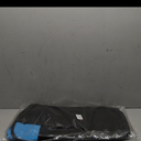 Portable Dog Playpen Indoor Outdoor, Collapsible Pet Dog Playpen with Zipper Top Cover, Cat Puppy Bunny Kitten Exercise Play Pen Tent for Beach RV Car (Medium Size,Black Blue)