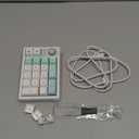 FEKER × Keycool K19  Numpad Hot Swappable Programming Mechanical Numeric Keypad, RGB 21 Keys Wired Mini Gaming Keypad, Mint