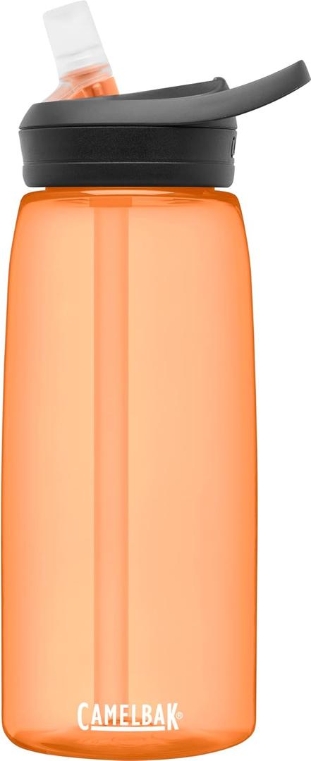 CamelBak Eddy+ Bite Valve Straw Water Bottle (33.8 Ounces, Desert Sunrise)