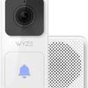 WYZE Video Doorbell with Chime (Horizontal Wedge Included), 1080p HD Video, 3:4 Aspect Ratio: 3:4 Head-to-Toe View, 2-Way Audio, Night Vision, Hardwired, Works with Alexa & Google Assistant