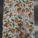 Artoid Mode Fruit Orange Summer Kitchen Towels Dish Towels, 18x26 Inch Farmhouse Flowers Decoration Hand Towels Set of 2