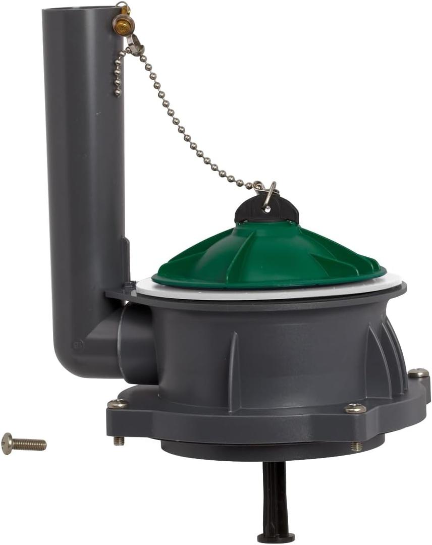 American Standard 3280.040-0070A Champion Flush Valve Assembly for 1 Piece Toilets, 6.40 in wide x 7.00 in tall x 10.3 in deep, Black