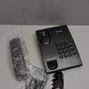 Y320 Corded Landline Phone with Redial & Hold, Adjustable Ringer Tone, Wall Mountable, Ideal for Home, Office, Hotel - Fixed Line Device