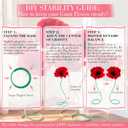 6 Pcs 5ft Large Red Poppy Flowers Giant Artificial Poppy