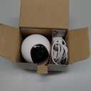 Cinnado Security Camera Indoor-2K 360 WiFi Cameras for Home SecurityPet/Dog/Baby Camera with Phone app, 2-Way Audio, Night Vision, 24/7 SD Card Storage, Works with Alexa & Google Home (2.4Ghz)-D1