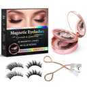 Magnetic Eyelashes, Reusable False Eyelashes, Natural Wispy Volume Lash Strips for Gorgeous Look, Cruelty-Free & No Glue Needed