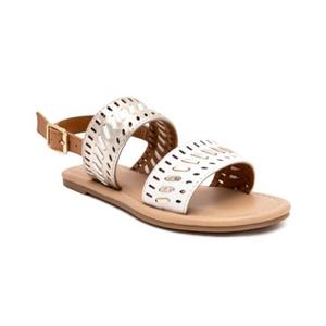 Sugar Little and Big Girls Jameeka Flat Sandals, Size 5 M