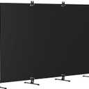 Kokorona 3 Panel Room Divider, Folding Privacy Screen Wall Dividers, Freestanding Partition Divider for Room Separation, Portable Room Divider, 102" W x 70" H, Black
