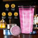 (10g) Pink Edible Glitter for Cocktails, Drinks, Cakes - 100% Food Safe Pink Cake Glitter Dust Edible Bulk - Valentines Food Chocolate Baking Decoration Wedding Girls Party - No Taste (EXP 02/04/26)