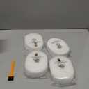 4 Pack Filter Replacement for Shark Rocket HV301, HV302, HV30126, HV300, HV305, HV292, HV307Q, QS301Q, HV310, UV450 Ultralight Corded Stick Vacuum, Part #XFFV300, 4 Foam + Felt + Post Filters