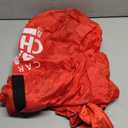 J.L. Childress Gate Check Travel Bag for Car Seats - Car Seat Travel Bag for Airplane, Fits All Baby & Infant Carriers, Airport Accessories for Gate Check, Flying Essentials, AirTag Compatible - Red