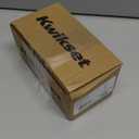 Kwikset 966MILSQT.UNIV Milan Lever Single Cylinder Interior Pack with Square Rose for Handlesets - Matte Black