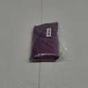 OTOSTAR Pack of 2 Velvet Soft Decorative Throw Pillow Covers Solid Square Cushion Case Home Decor Pillow Covers for Couch Sofa Bedroom Living Room Decorative Pillowcases 20 x 20 Inch (Eggplant Purple)