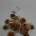 Battery-Powered Led Pinecone String Lights Snowflake Christmas Decor Garlands Garden Lamp Pinecones for Decorating