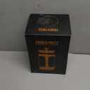 Veken French Press Coffee Maker 34oz, No Plastic Touching Cafe,Thickened Glass Stainless Steel Brewer, Cold Brew Cafetera Tea pot for Kitchen Travel Camping, Gifts, Decor, Bar Accessories, Dark Pewter